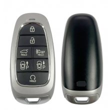 7 Buttons Smart Remote Car Key FOB 47 Chip 433Mhz for Hyundai Tucson Sonata Santa Fe Nexo Fob 95440-M5000/S1560/L1500/​ ​N9080/N9082/N9010