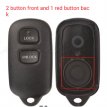 2+1/3+1 Buttons Remote Key Shell 3+1 Button for Toyota Camry