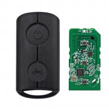 Motorcycle Remote Control Key 433.92mhz/315Mhz ID49 Chip For Yamaha NVX NVX155 XMAX XMAX300 QBIX AEROX JAUNS Fob