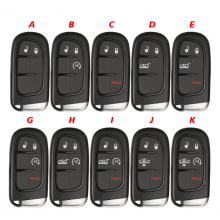 Smart Remote Key Fob shell for Jeep Cherokee for RAM for Dodge
