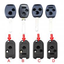 Modified ​Folding Remote Key Shell For Honda Accord Odyssey XRV VEZEL ​FIT
