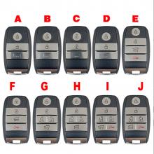 Smart Car Remote key Shell Fob for Kia K3 K5 K7