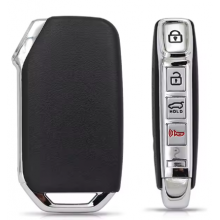 4 Buttons Car Key Fob Shell Case Housing for Kia Sportage 2023 Ray Sorento Soul Telluride Cerato 2020 K5 K8 K3 KX3 KX7 Seltos