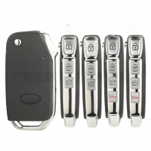 Flip Remote Key Shell For KIA Sportage R GT Stinger Ceed Xceed Sports K5 Seltos CD Cerato Forte 2019-2023