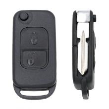 2 Buttons Remote Key Shell for Mercedes-Benz HU39 blade