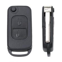 2 Buttons Remote Key Shell for Mercedes-Benz HU64