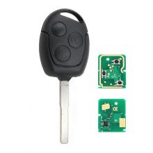 3 Buttons Remote Key 433MHz 4D63 Chip for Ford FOCUS