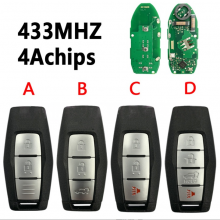 433MHZ 4A Chip Remote Car Key For Mitsubishi Outlander 2022-2024 PN: 8637C253/FCCID:KR5MTXN1